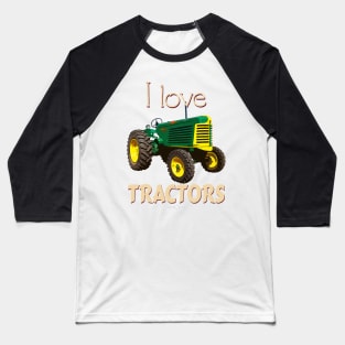 I Love Tractors Oliver 88 Baseball T-Shirt